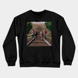 Stand by Me Illustration Crewneck Sweatshirt